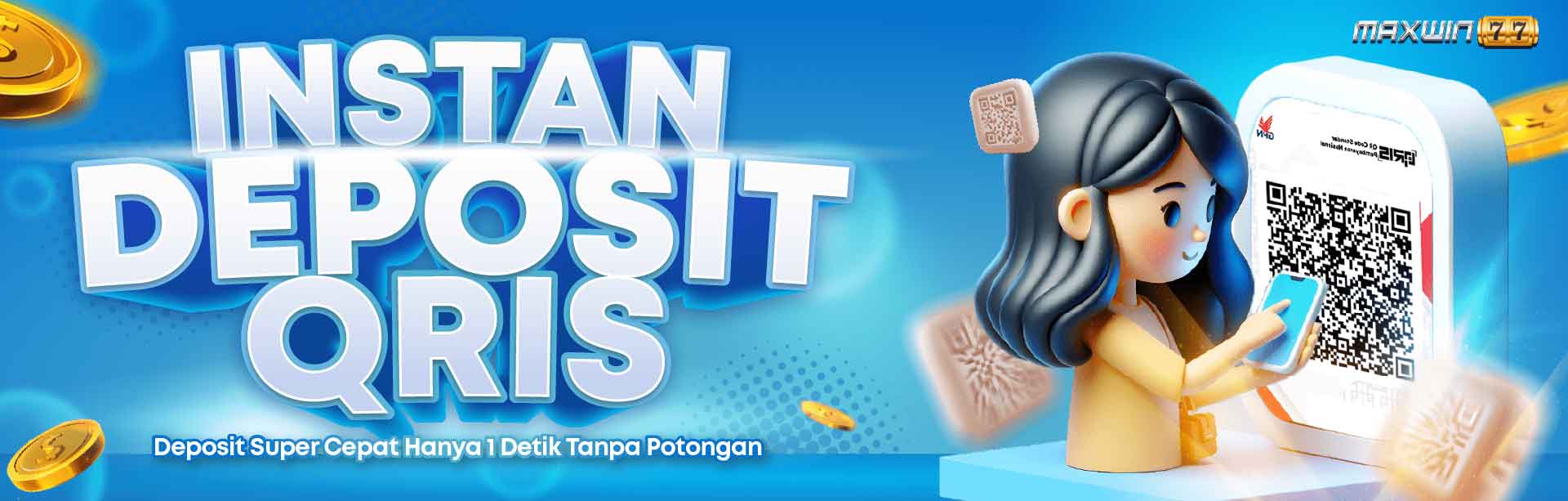 Deposit Instant Via Qris