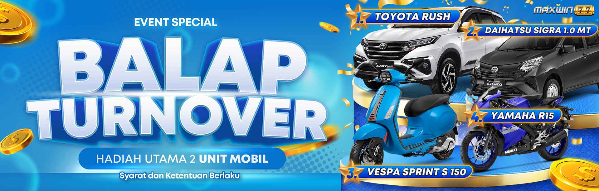 Event Turnover Terbaru